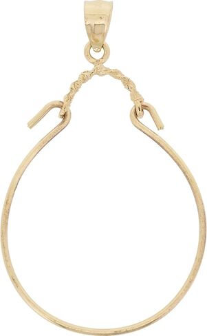 Rope Charm Holder 14k Gold 14mm in Saudi Arabia
