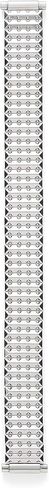 Speidel Ladies Twist-O-Flex Expansion Replacement Watch Band Silver Tone Straight End 10-14mm Extra Long in Saudi Arabia
