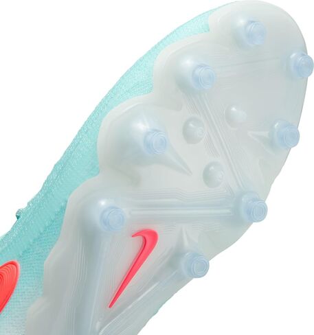 Nike Phantom GX 2 Elite AG Low-Top Soccer Cleats (FJ2554-300, Mint/Off Noir/Atomic Red) in Saudi Arabia