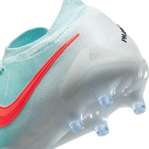 Nike Phantom GX 2 Elite AG Low-Top Soccer Cleats (FJ2554-300, Mint/Off Noir/Atomic Red) in Saudi Arabia