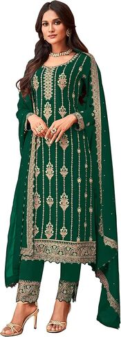 Prija Collection Ready to Wear Indian Pakistani Ethnic Wear Designer Straight Salwar Kameez Pant Suit for Womens in Saudi Arabia