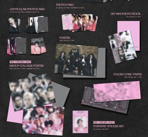 Stray Kids SKZ IT TAPE [DO IT] Album (IT VER.)+P.O.B+Special Bonus (IT ver. Only) in Saudi Arabia