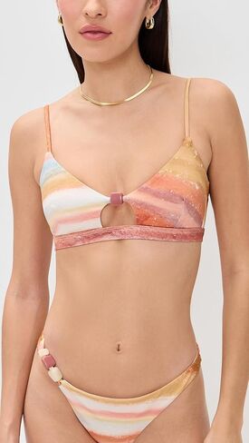 Vitamin A Women's Terra Cut Out Bralette Bikini Top in Saudi Arabia
