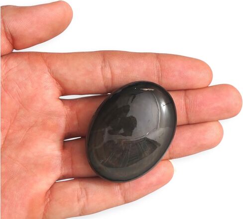 Lapis Lazuli Crystals Gemstone Polished Palm Stone Healing Crystals Thick Natural Reiki Worry Stone Energy Balancing Anxiety Stress Relief Meditation 1 Pc in Saudi Arabia
