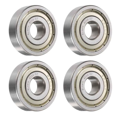 10pcs 6204-ZZ Deep Groove Ball Bearings - [14x47x20mm, Double Metal Shielded] Chrome Steel Bearing for Electric Motor Precision Equipment | P0 (ABEC1) in Saudi Arabia
