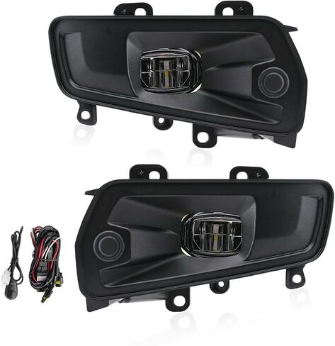 Fog Light Assemblies For F150 2009-2014 Ford, Upgrade Replacement Fog Lamp Assembly Kit, 200% Brighter than Original Assembly, 3000K Yellow IP67 DC 12V 2Pcs, FL3Z-15200-A in Kuwait