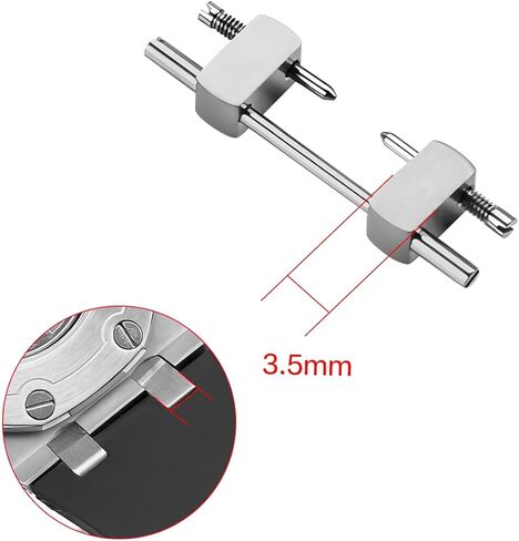 Stainless Steel Head Grain Compatible To Audemars Piguet Royal Oak Offshore 15710 15720 Rubber Watch Strap (4.5mm silver) in Kuwait