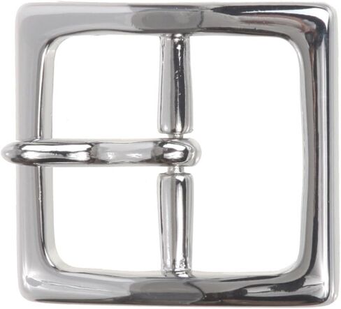 1 5/8" (40 mm) Nickel Free Center Bar Single Prong Square Belt Buckle in Saudi Arabia