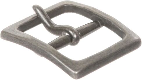 1 5/8" (40 mm) Nickel Free Center Bar Single Prong Square Belt Buckle in Saudi Arabia