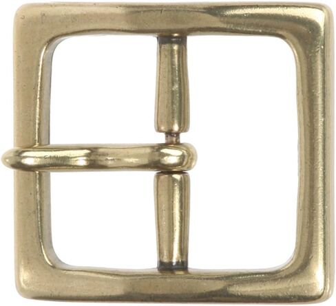 1 5/8" (40 mm) Nickel Free Center Bar Single Prong Square Belt Buckle in Saudi Arabia