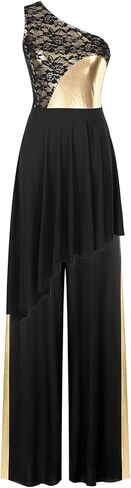 Womens Choir Robe Church Modern Dancewear One Shoulder Worship Liturgical Praise Dance in Saudi Arabia