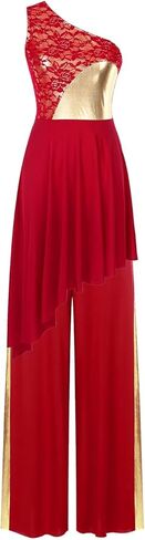 Womens Choir Robe Church Modern Dancewear One Shoulder Worship Liturgical Praise Dance in Saudi Arabia