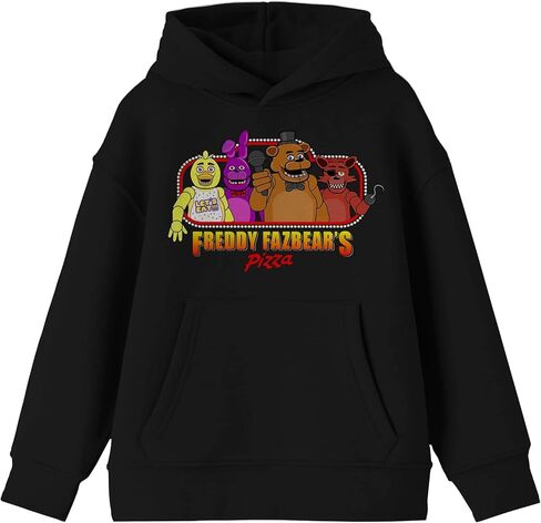 سترة بقلنسوة سوداء للأولاد من Five Nights at Freddy's Freddy Fazbear Characters للشباب in Kuwait