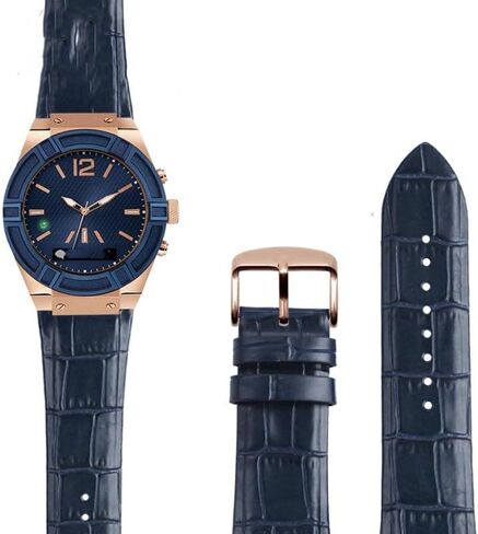 hooson Genuine Leather Watch Strap For GUESS W0040G3/W0040G5/W0247G3 Watch Bracelet in Saudi Arabia