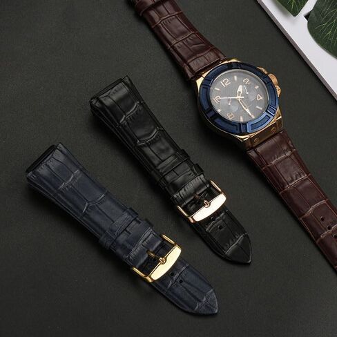 hooson Genuine Leather Watch Strap For GUESS W0040G3/W0040G5/W0247G3 Watch Bracelet in Saudi Arabia