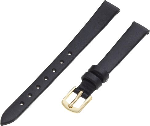 Hadley-Roma Women's 10mm Leather Watch Strap, Color:Black (Model: LSL702SA 100) in Saudi Arabia