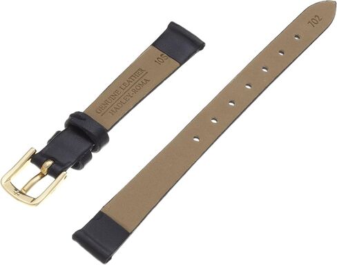 Hadley-Roma Women's 10mm Leather Watch Strap, Color:Black (Model: LSL702SA 100) in Saudi Arabia