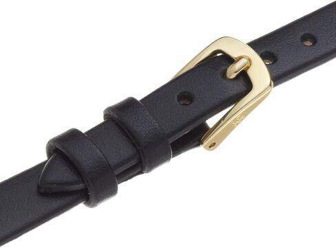 Hadley-Roma Women's 10mm Leather Watch Strap, Color:Black (Model: LSL702SA 100) in Saudi Arabia