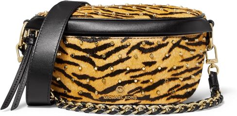 Michael Kors Slater Extra-Small Sling Pack, Gold/Silver Tone Hardware Handbag in Saudi Arabia