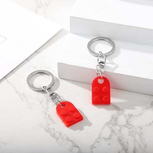 Gifts for Boyfriend Girlfriend Wife Husband, Valentines Day Gifts for Him, Couple Gifts Matching Present Anniversary Day Gift for Men, Valentine's Day Birthday Gift for Boyfriend - Red Heart Keychain in Saudi Arabia