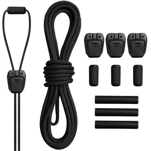 Shoelace Kit for Salomon, No Tie Round Shoe laces Strings for Salomon Speedcross Ski Shoes，boot laces in Saudi Arabia