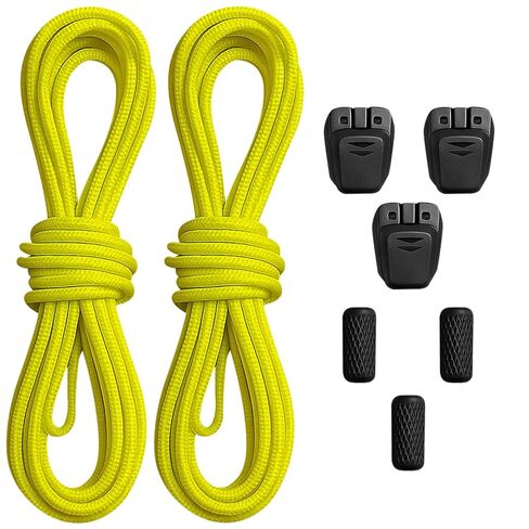Shoelace Kit for Salomon, No Tie Round Shoe laces Strings for Salomon Speedcross Ski Shoes，boot laces in Saudi Arabia