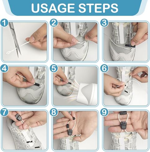 Shoelace Kit for Salomon, No Tie Round Shoe laces Strings for Salomon Speedcross Ski Shoes，boot laces in Saudi Arabia