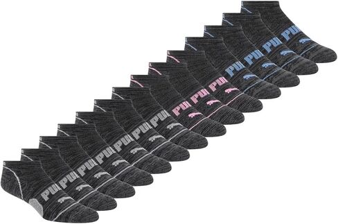 PUMA Women’s Repreve Athletic Sock, 14-pair (Black) in Saudi Arabia