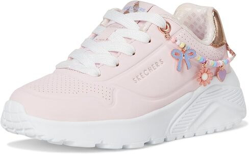 Skechers Girls Uno Lite- Charming Lite with Charm Bracelet Detail - Low Top Lace Up Shoes for Kids in Saudi Arabia
