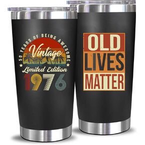 50th Birthday Gifts for Him, 50 Year Old Gifts for Men,50th Birthday Gifts for Men,Mens 50th Birthday Gift Ideas,Cool Gifts for 50 Year Old Man,Dad,Friend,Husband-20 Oz Tumbler in Kuwait
