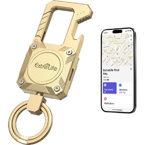 سلسلة مفاتيح، تعمل مع Apple Find My، فتاحة زجاجات سلسلة مفاتيح شديدة التحمل، سلاسل مفاتيح السيارة بحلقة تسلق مع جهاز تعقب GPS، مكتشف المفاتيح، متتبع بلوتوث للأمتعة والأطفال والحقائب والمزيد، قابلة للشحن، أسود in Kuwait