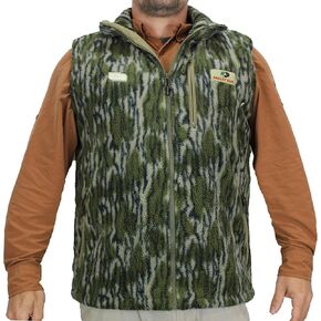 Wasatch Sherpa Fleece Camo Ultra Quiet Camo Hunting Vest (MO Bottomland, M) in Saudi Arabia