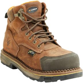 Men's 6" Crew Chief Internal Met Guard Work Boot Composite Toe Brown 13 D(M) US in Kuwait