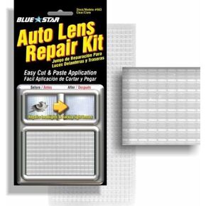 Blue Star Grid Pattern Auto Lens Repair Kit (Red) in Kuwait