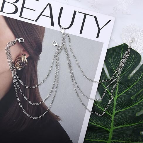 Boot Shoe Accessories for Women Men Layered Shoe Chain Y2k Charms Men Shoelace Charms Chain for Pant Jean Chains Y2k Bag Accessories Womens Girls Gothic Chains for Boots 1 Pair in Saudi Arabia