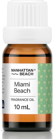 مانهاتن بيتش – ميامي بيتش، زيت موزع الروائح من ماي واي مستوحى من فندق ذا 1 هوتيل ميامي سينت – زيت عطري فاخر لموزعي الروائح – للناشرين بالموجات فوق الصوتية وبدون ماء – 10 مل in Kuwait