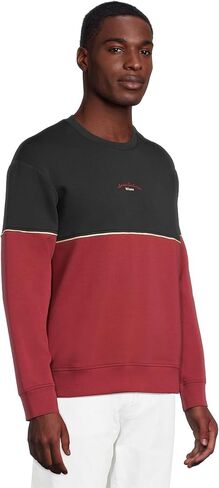 Armani Exchange mens Color Blocked Crewneck Sweatshirt in Saudi Arabia