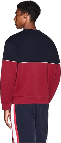 Armani Exchange mens Color Blocked Crewneck Sweatshirt in Saudi Arabia