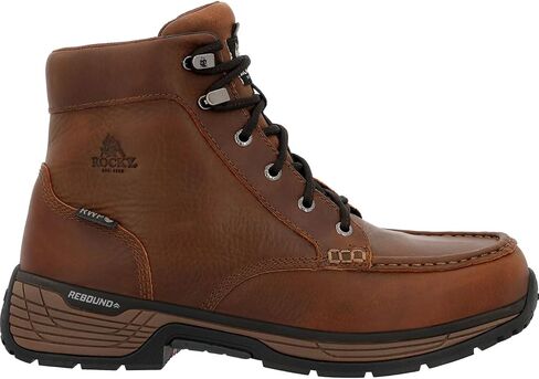 حذاء عمل ROCKY Treadflex مقاس 6 بوصات مقاوم للماء، Crazy Horse، مقاس 9.5 (M) in Saudi Arabia