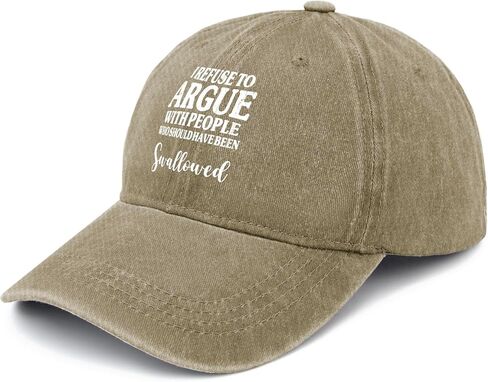 I Refuse to Argue with People Who Should Have Been Swallowed Hat for Men in Saudi Arabia