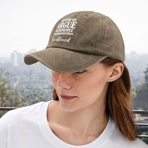 I Refuse to Argue with People Who Should Have Been Swallowed Hat for Men in Saudi Arabia