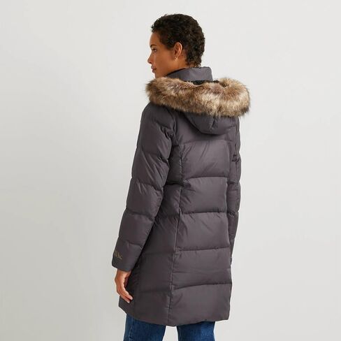 سترة Eddie Bauer النسائية لودج Cascadian Down Parka، باذنجاني، X-Large in Saudi Arabia