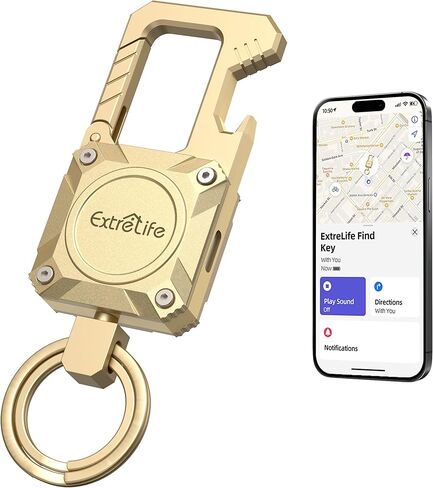 سلسلة مفاتيح، تعمل مع Apple Find My، فتاحة زجاجات سلسلة مفاتيح شديدة التحمل، سلاسل مفاتيح السيارة بحلقة تسلق مع جهاز تعقب GPS، مكتشف المفاتيح، متتبع بلوتوث للأمتعة والأطفال والحقائب والمزيد، قابلة للشحن، أسود in Kuwait