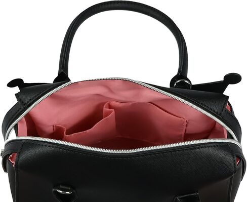 Sanrio Hello Kitty and Friends Kuromi Women's Top Handle Satchel Handbag Faux Leather Cossbody Purse in Saudi Arabia