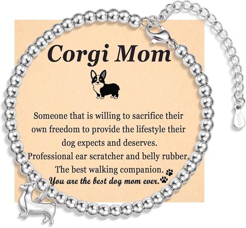 Dog Mom Gifts for Women Bracelet Best Dog Lovers Jewelry for Birthday, Christmas Stocking Stuffers, Anniversary, Mothers Day in Saudi Arabia