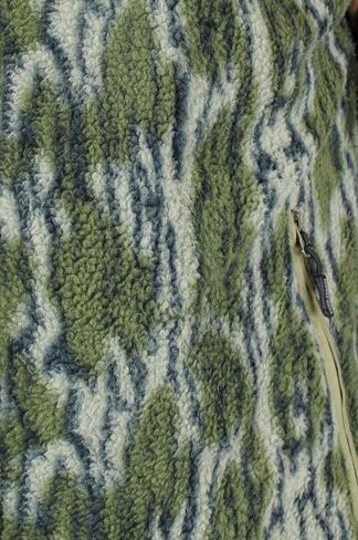 سترة صيد مموهة من Wasatch Sherpa Fleece Camo فائقة الهدوء (MO Bottomland، M) in Saudi Arabia