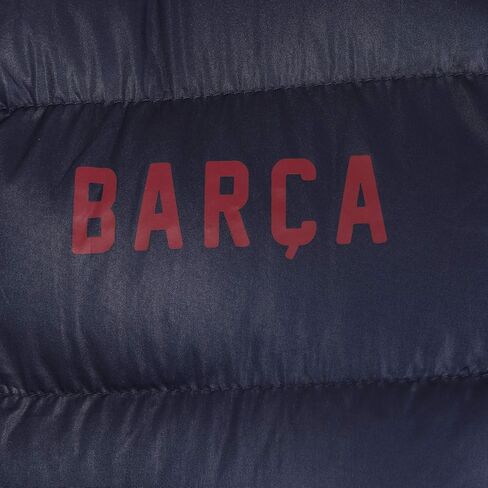 هدية رسمية لكرة القدم من نادي برشلونة لكرة القدم للرجال سترة مبطنة لتدفئة الجسم in Kuwait