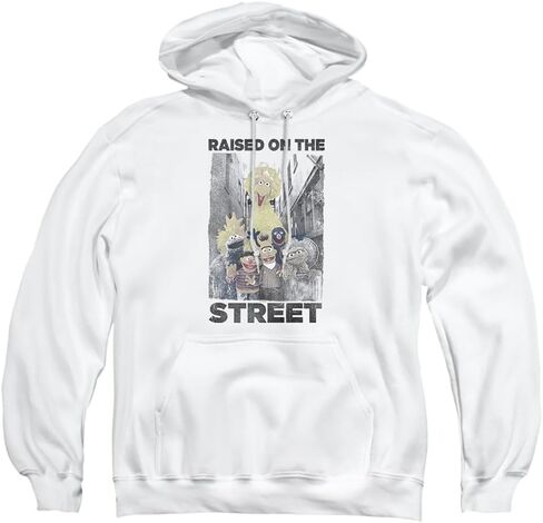 Popfunk Sesame Street Raised On The Streets Adult Pull-Over Hoodie in Saudi Arabia