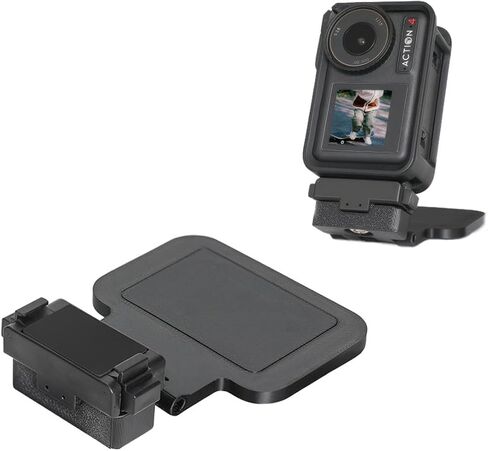 Magnetic Mount Stand for DJI OSMO Pocket 3 Creator Combo Accessories, Angle Adjustable Pocket 3 Base Protective Frame Expansion Adapter Multifuctional Action Camera Bracket in Saudi Arabia
