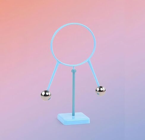 cube stand，Gravity Principle Cube Display Stand Rotating Cube Display Stand Base Third Order speed Cube Display Ornament (blue) in Saudi Arabia